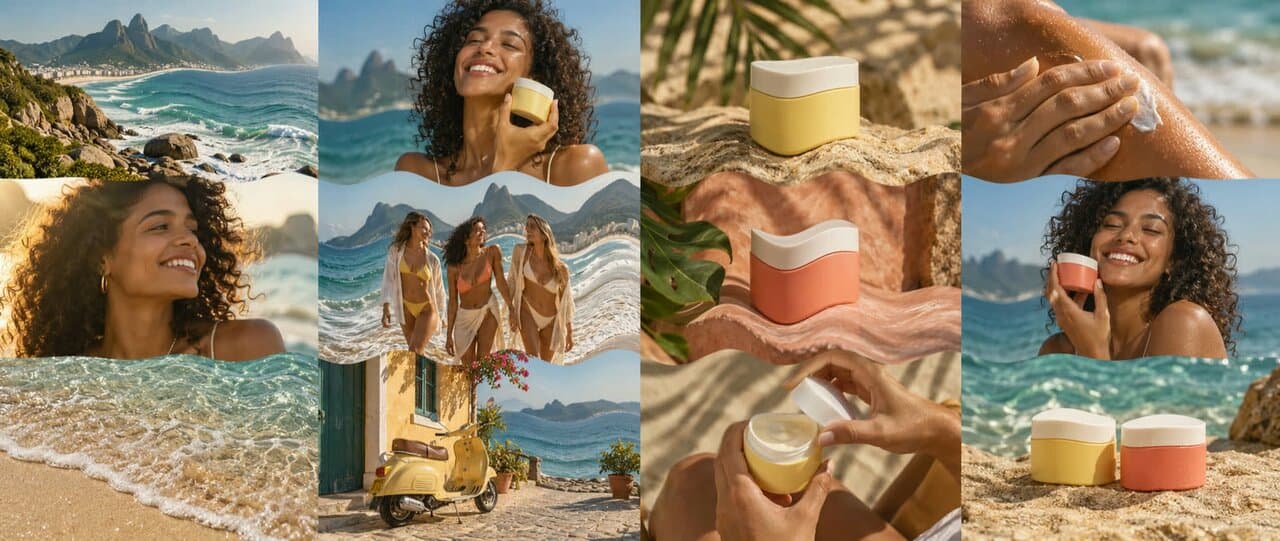 Wave Warp effect on the Cutroom summer campaign