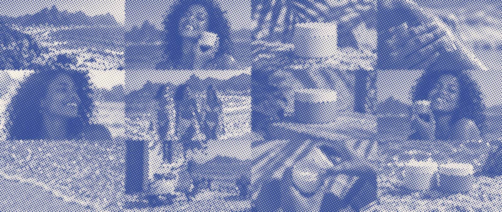 Halftone effect on the Cutroom summer campaign