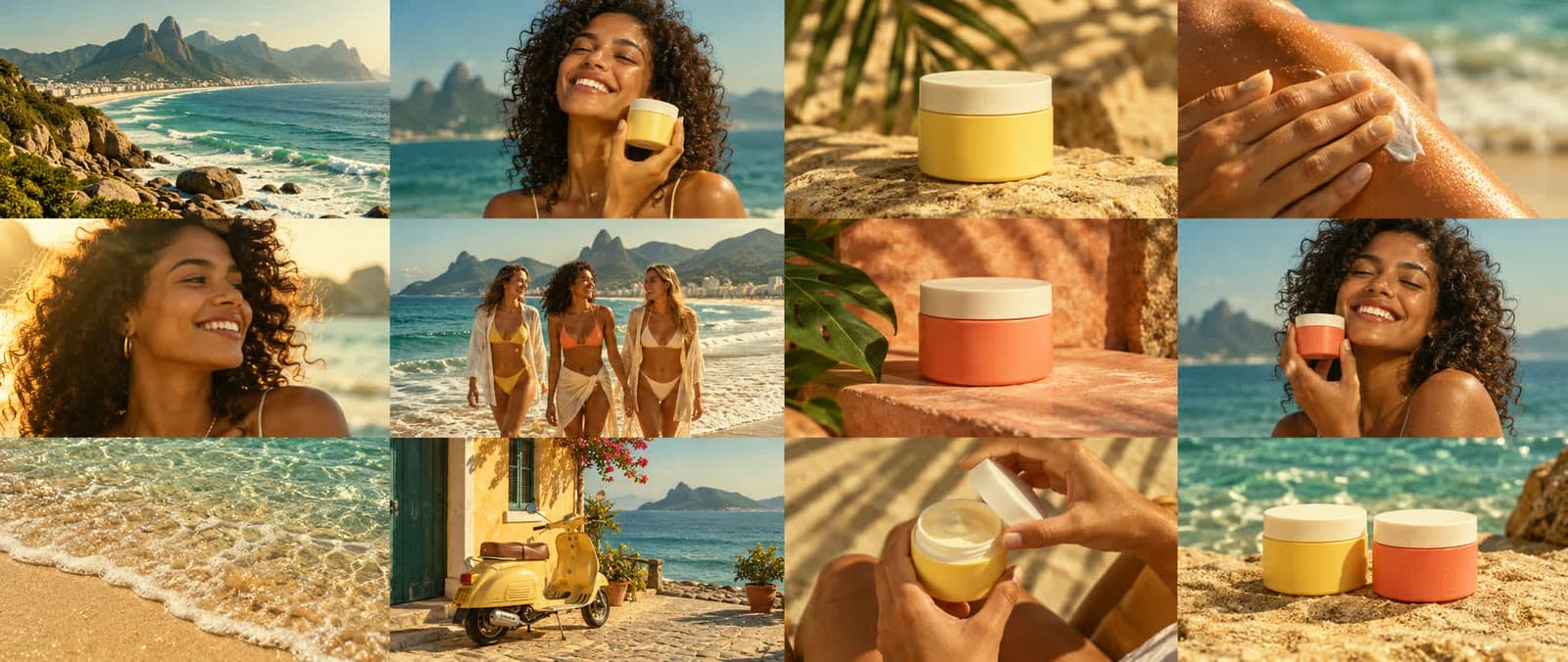 Summer campaign with the Golden look